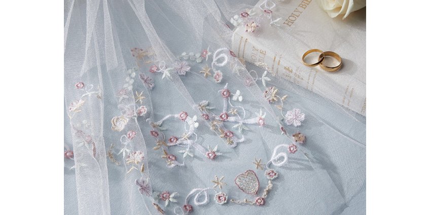 Bridal embroidery on sale